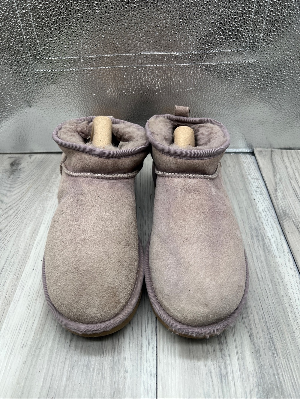 UGG Women's Classic Ultra Mini Boot US 9 purple